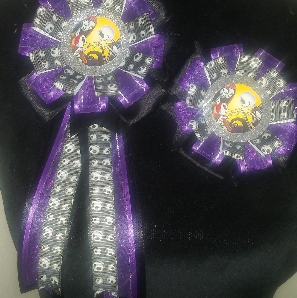 Mommy Daddy Nightmare Before Christmas Corsages